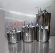 1PC 6L/10L/18.5L Portable Fermenter Barrel Home Brew Wine Beer Keg