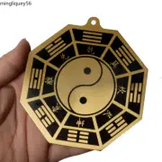 Chinese Feng Shui Taiji Bagua Copper Mirror Home Decorations