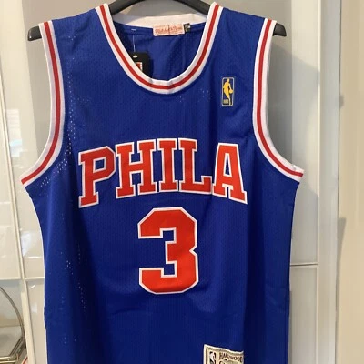Mitchell & Ness NBA Swingman Philadelphia 76ers Medium New Allen Iverson Jersey