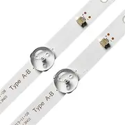 ZFGVGNMTYA 2pcs 583mm Led Backlights Strips Compatible with K320WDX 4708-K320WD-A2113N01 TX-32FR250K 32PHS4062 2T-C32ACSA TX-32FR250ZZ TX-32ER250ZZ Backlight bar