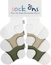[Sock Ons] Baby Sock Holder - Amazing Value Pack - Always Put on Baby Socks!