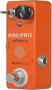 RAYWE P90 PRO Phase Phaser Pedal Guitar Effects Single Mini Vintage Phaser Pedal Effect Pedal