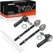 A-Premium Set of 4, Front Inner Outer Tie Rod End Kit, Compatible with Dodge Durango 2004-2009 & Chrysler Aspen 2007-2009