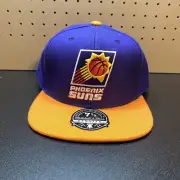 Mitchell & Ness Phoenix Suns Cap Hat Fitted 7 5/8 Purple Orange HWC Two Tone NBA