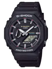 NEW Casio G-Shock CARBON GUARD Ana-Digi World Time Mens Watch GA2100RL-1A
