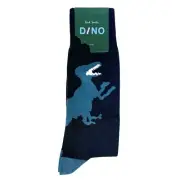 PAUL SMITH Mens Dino Socks Blue O/S (MSRP $35)