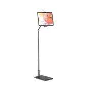 360° Swivel Tablet Floor Stand with Adjustable Height for iPhone iPad Air Mini Pro