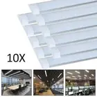 10Pcs 120cm 4FT 40W Slim LED Batten Tube Light Linear Ceiling Panel Down Lights