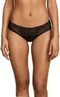 Skarlett Blue 186650 Womens Cheeky Hipster Briefs Underwear Black Size Large