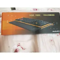 在飛比找蝦皮購物優惠-全新 Genuine捷元 GGK-1000 電競機械薄膜鍵盤