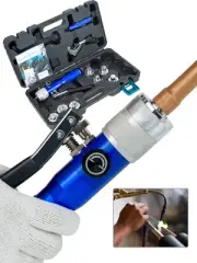 AMZCNC Hydraulic Tube Expander Compact Swaging with Tube Cutter Deb