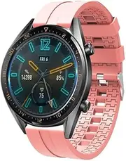 [Fleshy Leaf] Watch Band Compatible with Honor Magic Watch 2 46mm / Huawei GT/GT 2 3 46mm / GT 2e / GT 2 Pro/GT Active/Watch 3/Watch 3 pro Sport Strap 22mm Quick Release Soft Silicone Band