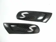 Fits MINI COOPER F55/F56 S Dry Carbon Side Markers Scuttle Vent Overlay Cover (for: Mini)