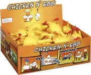 Toysmith Chicken & Egg Toy 3pK NEW