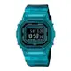 【CASIO 卡西歐】G-SHOCK 藍牙 半透明 漸變炫藍 經典方形 DW-B5600G-2_42.8mm