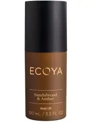 Ecoya Body Oil - Sandalwood & Amber