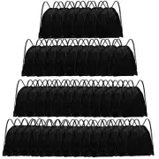 Drawstring Backpack Bulk Pcs String Backpack Drawstring Bags Cinch Bag 42 Black
