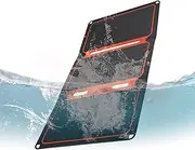 plsyyuw Solar Phone Charger - Solar Battery Charger Waterproof,21W Solar Battery Bank, Solar Phone Charger Bank, Solar Panel for Smart Phone