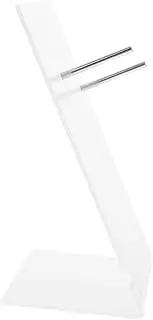 Beavorty Hair Dryer Display Stand Blow Dryer Hairdryer Adhesive Hair Dryer Holder Hair Dryer Holder for Bathroom Hair Dryer Shelf Bathroom Hair Dryer Holder Hair Stand White Acrylic