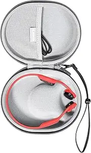 RLSOCO Case for SHOKZ New OpenRun Pro 2 Mini/OpenRun Pro Mini Open-Ear Bluetooth Bone Conduction Sport Headphones (Case Only)