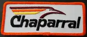 VINTAGE CHAPARRAL SNOWMOBILE PATCH NEW 2" X 5" RARE SIZE (734)