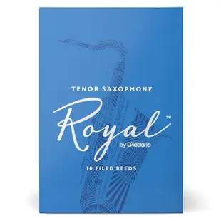 【D’Addario】ROYAL RR-T 次中音薩克斯風竹片 10片裝 RICO(TENOR SAX REEDS)