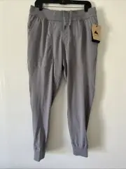 NEW Burton Pants Mens Large Gray Multipath Joggers Stretch Drawstring Taper