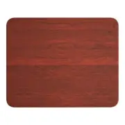 24" x 30" Rectangular Restaurant Table Top with Red Mahogany Laminate Top Finish