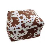 SOGA 55x35cm Squared Soft Pouffe Seat Cushion Elegant Home Accent DÃ©cor Stylish Footstool