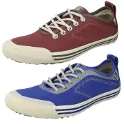 Ladies Caterpillar Lace Up Casual Shoes 'Alias Canvas'