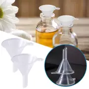 2/6Pcs Mini Small Plastic Funnels For Perfume Liquid USD Empty Oil Filling P2J2