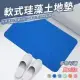 【樂邦-買1送1】60X40CM 軟式素色珪藻土地墊(2入)-防滑 吸水 素色 腳踏墊 吸水墊 廁所地墊 浴室吸水地墊