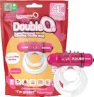 ScreamingO Double O 6 4T High Pitch Treble Bullet Vibrating Cock Ring Strawberry