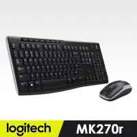 在飛比找PChome24h購物優惠-【羅技】MK270r 無線滑鼠鍵盤組《十入組》