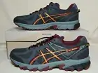 ASICS MEN'S SIZE 11.5 GEL SONOMA BLACK/BURGUNDY/YELLOW NEW/ BOX T4F2N 9029