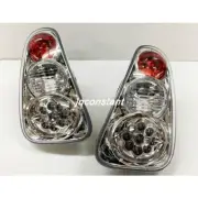 Crystal LED Tail Lights Rear Lamps CHROME 2001-2005 MINI ONE COOPER R50 R52 R53