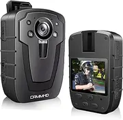 CAMMHD 1296P HD 64GB Body Camera with Audio Recording Wearable, 3000mAh Battery Body Worn Camera with Night Vision Support Memory Expand Max 512G, Bodycam for Police Security and Personal Use