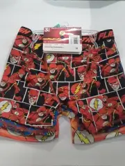 3 Pack Boys DC Comics "The Flash" Boys Boxer Briefs Size 10 underware red/blue
