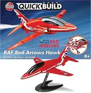 [Airfix] QuickBuild RAF Red Arrows Hawk Snap Together Plastic Model Kit J6018