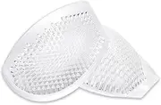 KSang Breathable Silicone Bra Pads Inserts - Waterproof Clear Gel Invisible Push Up Breast Cup Padding
