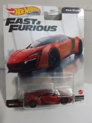 2021 Hotwheels Fast & Furious W Motors Lykan HyperSport 5/5 Real Rider