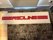 REDLINE BMX OLD SCHOOL LIGHT UP PREMIUM FLAT HANGING SIGN LIGHT LED