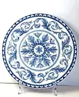 CASA AZUL Villeroy & Boch Chop Plate 12” Blue White Germany NEW W TAGS