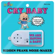 Baby Announcement Idea-Surprise Your Parents-Mom Dad-CRY BABY HIDDEN NOISE MAKER
