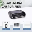 Usb Solar Car Air Purifier with Built in Sensors for Automatic Activation