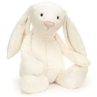 在飛比找蝦皮購物優惠-JELLYCAT 奶油白兔子安撫玩偶 108cm