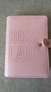 Boss Lady daily Organiser Pink Generic (no Year)