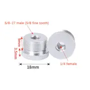Microphone Stand Conversion Screws 1/4" to 5/8" Thread Screw Mount Adapter