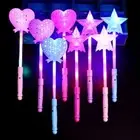 Glow Sticks LED Flashing Light-Up Glowing Toys Light-up Wand Luminous Stick