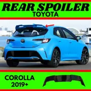 Spoiler Wing For Toyota Corolla 2019+ HATCHBACK OE V2 Rear Tail Gloss Black